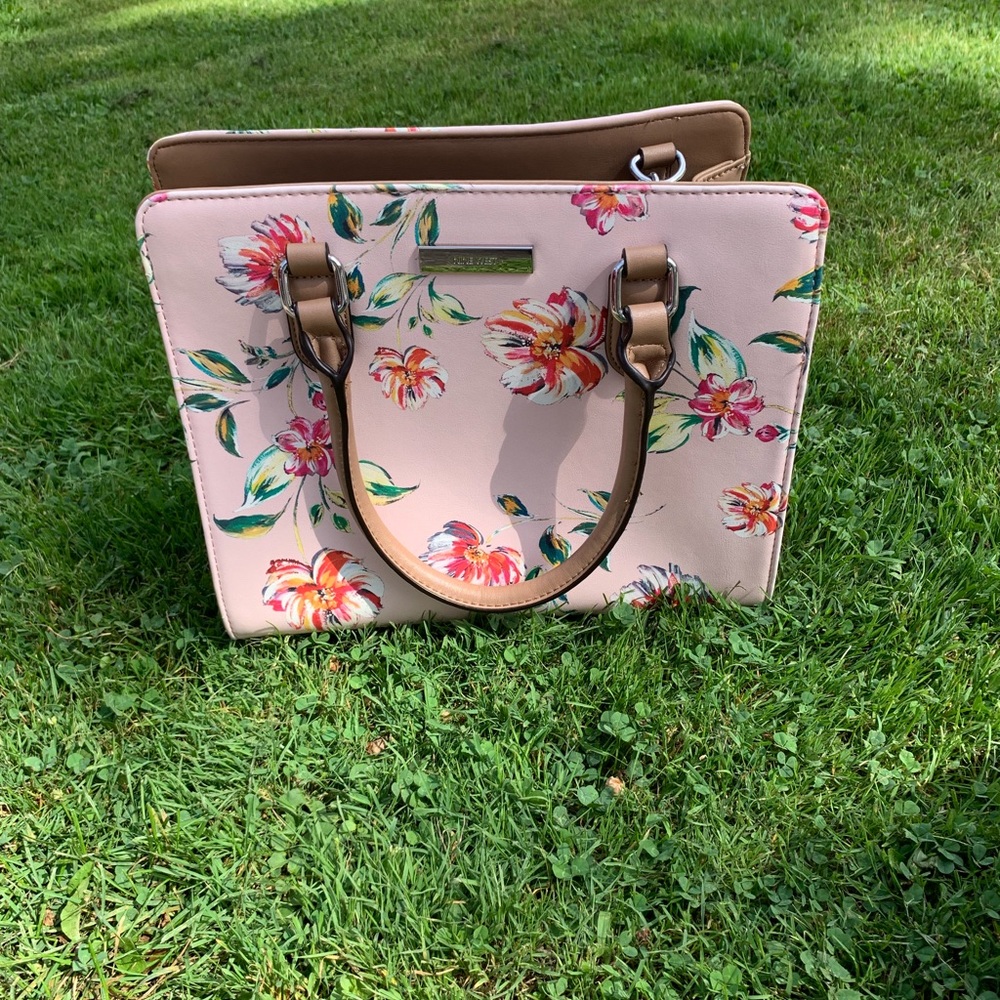 Nine West Pink Floral Purse